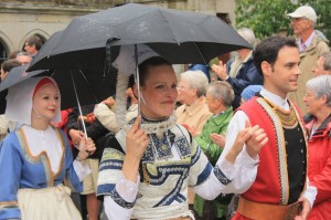 Défilé Fête de la Cornouaille à Kemper