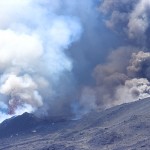 eruption ETNA panaches gris