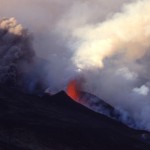 ETNA eruption cone+fontaine de lav