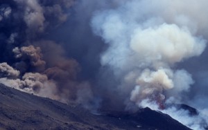 ETNA eruption cone+panaches 2