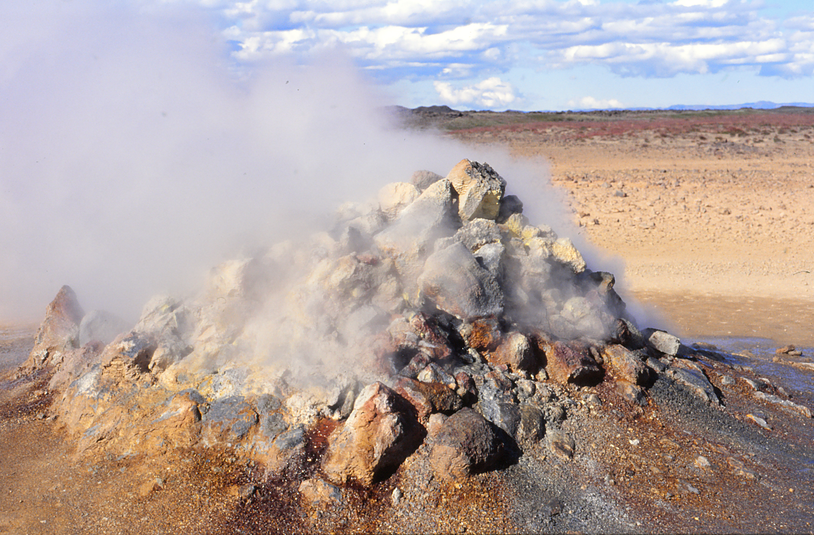 ISLANDE marmites de Namaskard