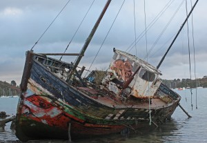 QUELMER cimetière de bateaux