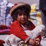 fillette andine Canyon del Colca