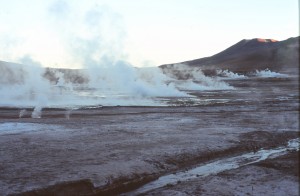 geyser EL TATIO lever du soleil CHILI