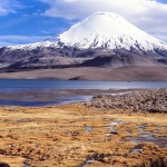 lac CHUNGARA volcan PARINACOTA