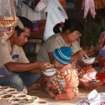 marché de KALAW en famille