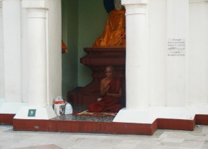 moine a PAYA SHWEDAGON