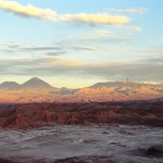 vallée de la lune coucher de soleil