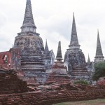 AYUTTHAYA temple en brique