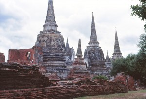 AYUTTHAYA temple en brique