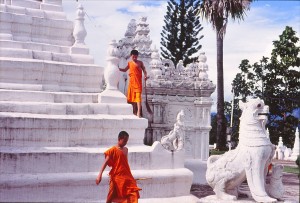 MAE HONG SON moinillons à CHONG KLANG