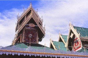 MAE HONG SON toits de chong klang