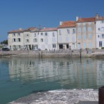 reflets sur le port