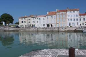 reflets sur le port