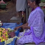 marché aux fleurs PONDICHERY