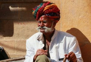 Homme en turban