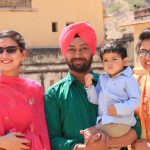 famille Sikh fort dAMBER